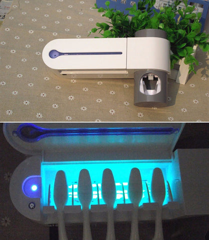 UV Toothbrush Sterilizer and Dispenser - surfies